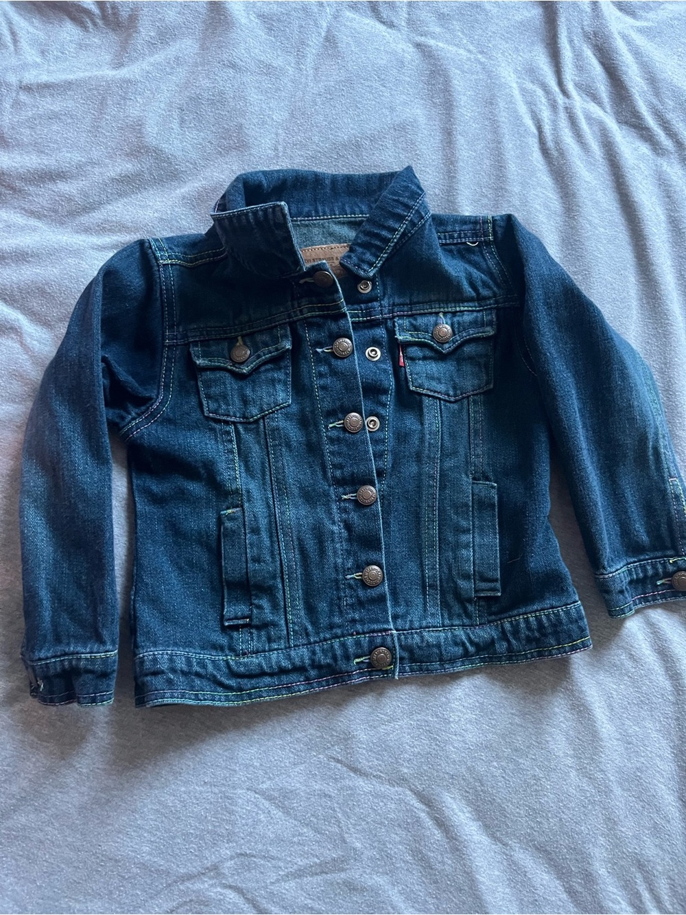 Levi's Kids Blue Denim Jacket - Button Front